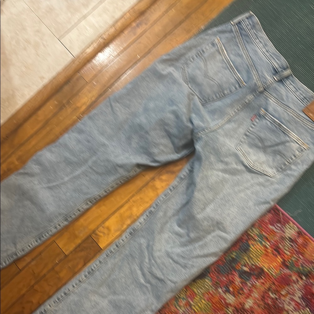 Patchwork Blue Jeans - image 4